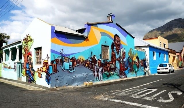 Grafite nas ruas de Woodstock. Foto: Pinterest.