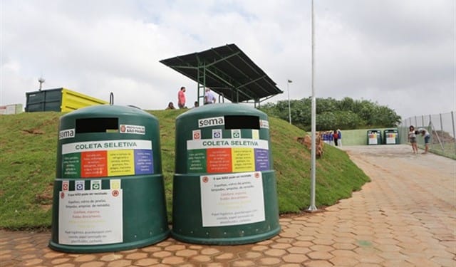 Ecoponto no Jabaquara pode receber até 250 toneladas de resíduos por mês. Foto: Fábio Arantes / Secom.