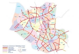 Mapa de Houten. Imagem: Prefeitura de Houten.