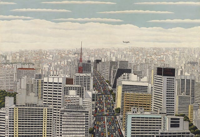 Agostinho Batista de Freitas, Avenida Paulista, 1986, acervo SESC de Arte Brasileira.