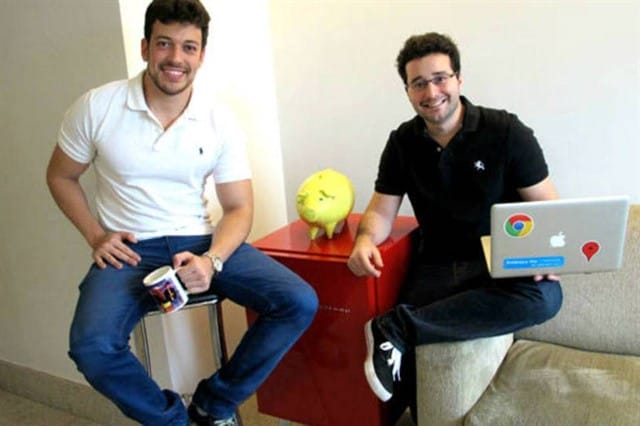 Ofli Guimarães e Israel Salmen, fundadores do Méliuz. Foto: Divulgação.