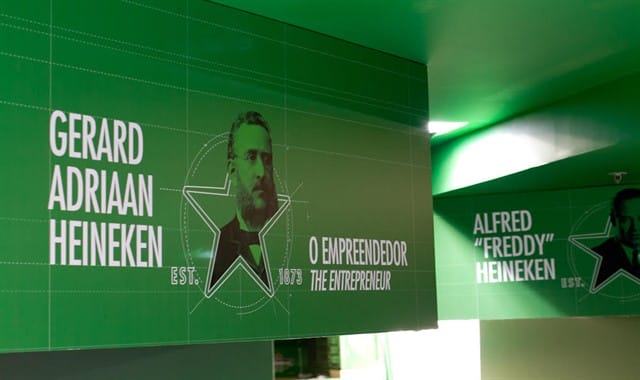 O “The Art of Heineken“ permite ao público conhecer as histórias e a origem da cervejaria. Foto: Divulgação.