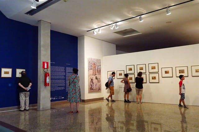 O local abriga diversas mostras gratuitas ao longo do ano. Foto: Marcia Minillo. 