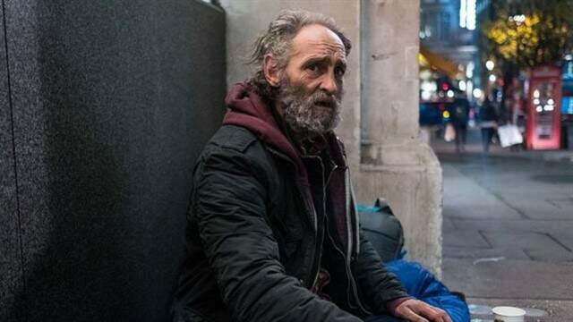 Londres, como outras cidades europeias, registrou forte aumento no número de sem-teto. Foto: AFP.