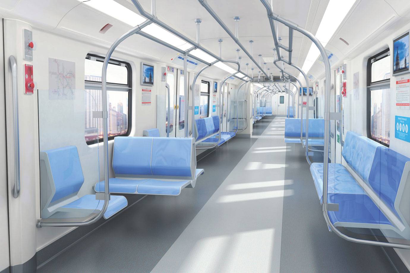 Primeira leva de trens da Linha-13 Jade serão parecidos com os atuais. A partir de 2019, serviço terá composições com bagageiros, Foto: CPTM/ Divulgação.