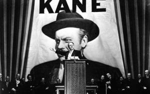 A princípio apenas aos sábados, o antigo cinema de arte volta à cena cultural com mostra de filmes sobre o jornalismo. Imagem: ‘Cidadão Kane‘ (Orson Welles,1941).