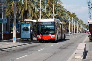 Tramway, metrô, ônibus, trens: Barcelona tem um bom e moderno sistema de transporteo. Foto:Patrick Joest.