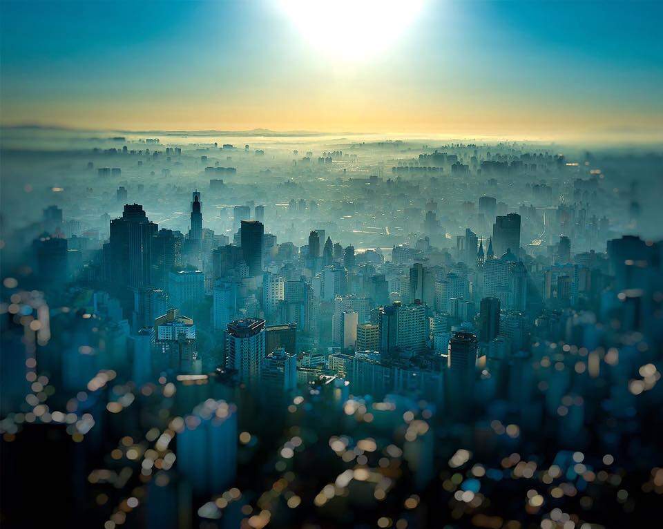 Vista geral do centro de São Paulo. Foto: Claudio Edinger.
