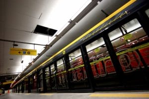A futura Estação Higienópolis- Mackenzie, da linha 4 – Amarela, deverá contar com um túnel que ligará a estação a Faculdade. Foto: Ernesto Rodrigues.