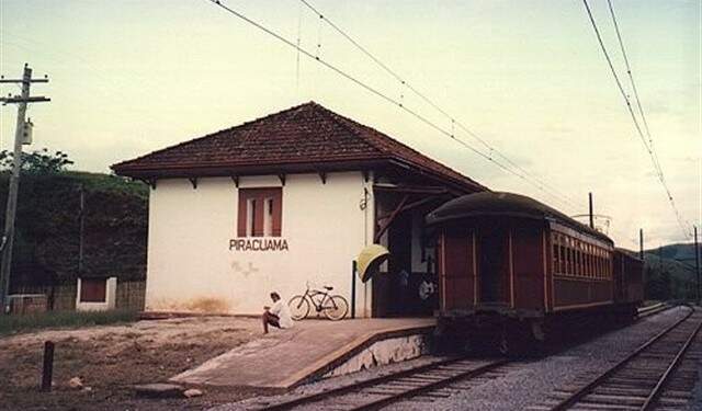 Estação de Piracuama, Pindamonhangaba. Foto: site Estações Ferroviárias.