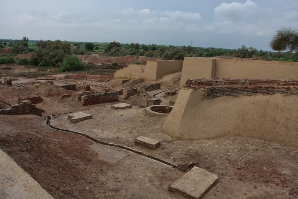 Harappa, a primeira cidade descoberta no Vale do Indo.