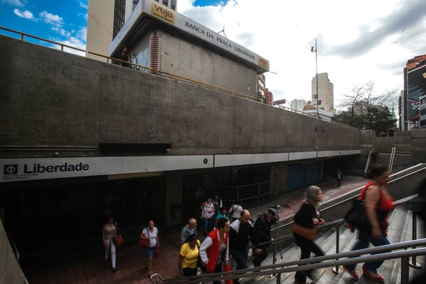Estação Liberdade foi uma das tombadas, em dezembro, por órgão municipal. Foto: Werther Santana / Estadão.