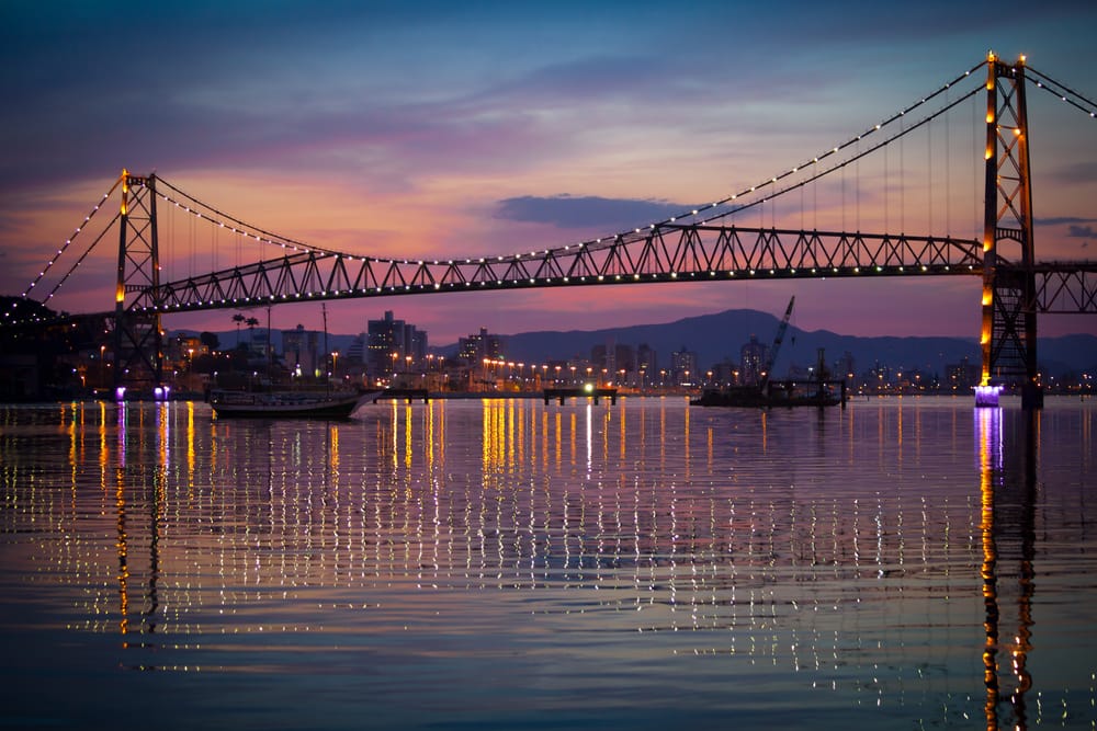 Florianópolis é a segunda capital mais empreendedora do país segundo um estudo realizado pela Endeavor. Foto: Daniel Wiedemann / Shutterstock.