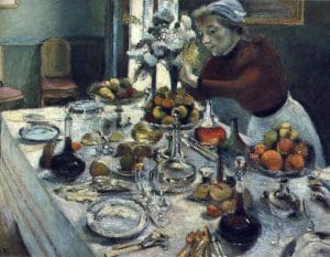 "La Desserte" (The Dinner Table). Henri Matisse,1896/97. Coleção Privada.