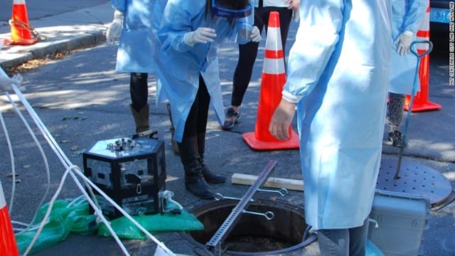 Cientistas do projeto Underworlds do MIT nas ruas de Boston. Foto: CNN Money.