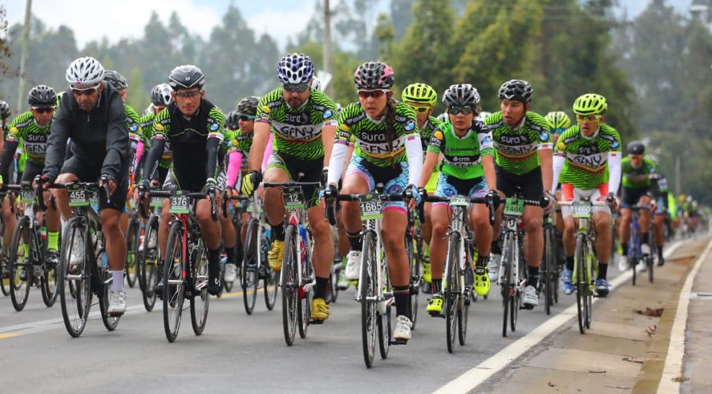 Portugal vai receber, pela primeira vez, uma prova do circuito internacional de ciclismo GFNY. Foto: AFP.