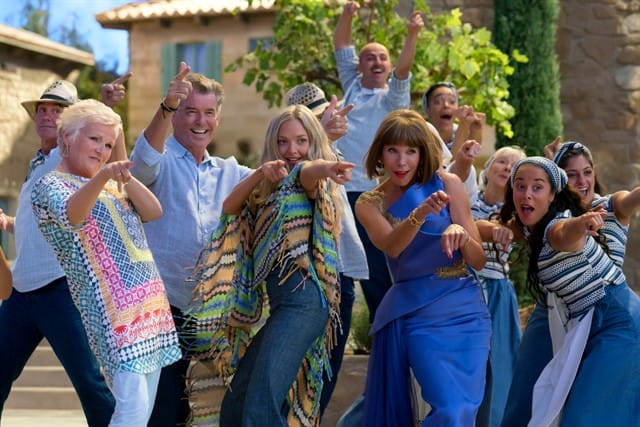 Cena de 'Mamma Mia! 2'. Universal Studios / Divulgação.