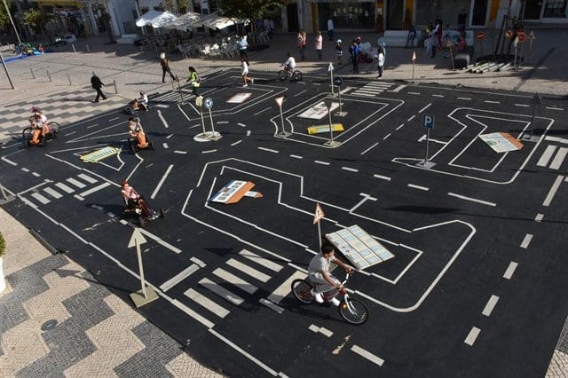 Loulé, na região do Algarve em Portugal, celebra a Semana Europeia da Mobilidade com atividades de sensibilização. Foto: D.R.