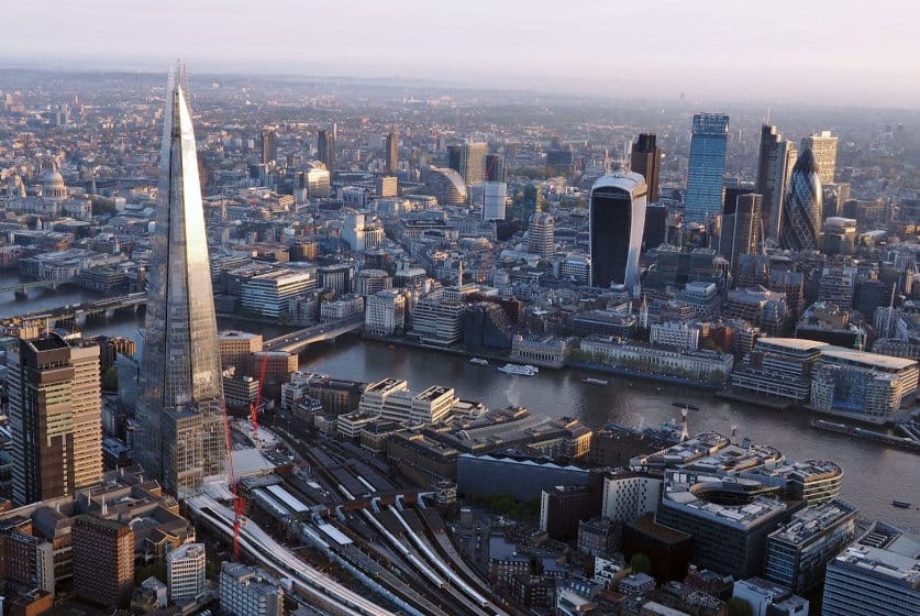 Londres é uma importante cidade global (ao lado de Nova York, Tóquio e Paris). Foto: Daniel Chapman.