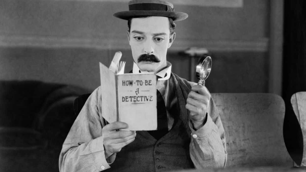 Sherlock Jr. (1924) foi eleita pelo American Film Institute como uma das 100 melhores comédias de todos os tempos (62ª posição). Foto: Divulgação.