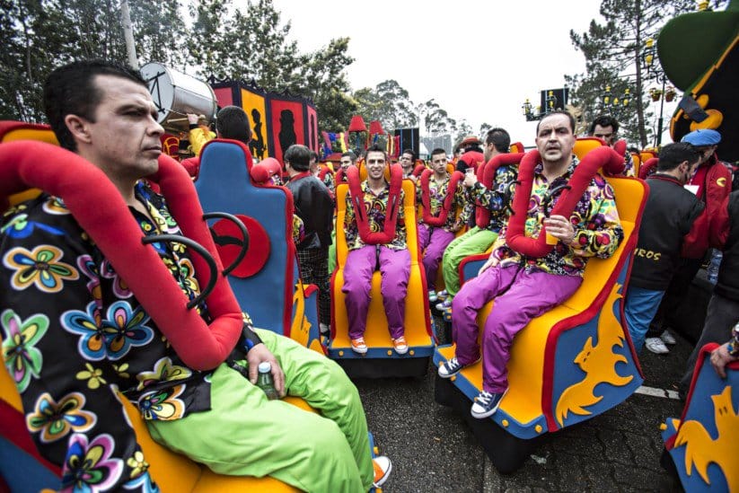 Fantasias, carros alegóricos e uma grande produção levaram o carnaval para um outro patamar. Foto: Observador.