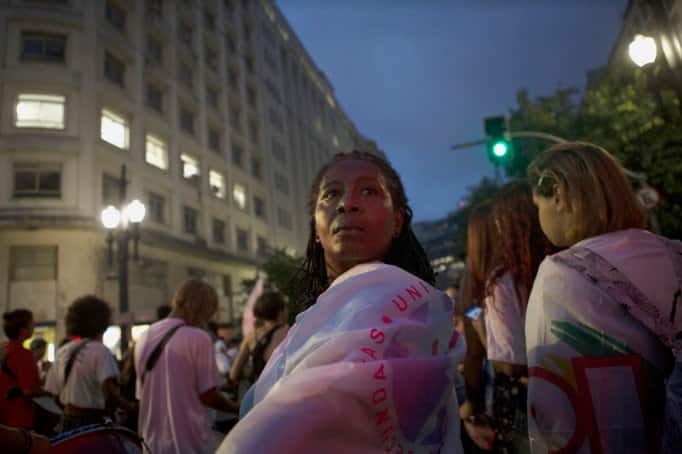 Dia Internacional das Mulheres em São Paul, 2017. Foto: Coletivo Amapoa / Divulgação.