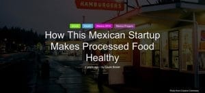 A mexicana Genius Food usa fontes alternativas e sustentáveis para a produção de alimentos nutritivos e mais acessíveis. Imagem: reprodução.
