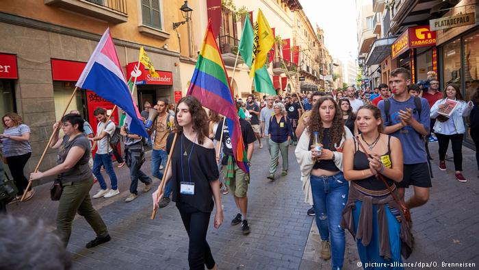 No ano passado, milhares de moradores de Mallorca foram às ruas para protestar contra o turismo de massa.