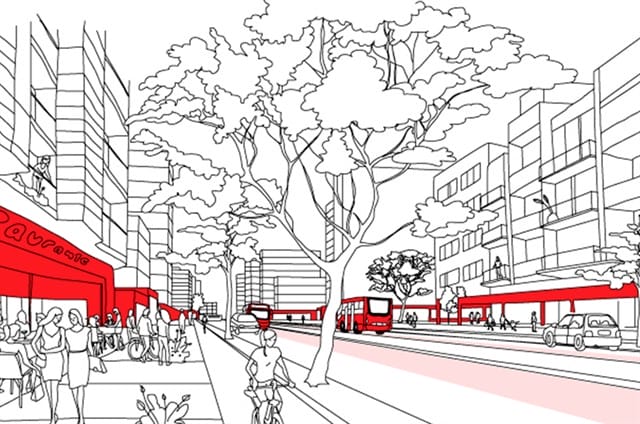 Ilustração da apresentação do Plano Diretor Estratégico do Município de São Paulo de 2014. Imagem: SP Urbanismo.