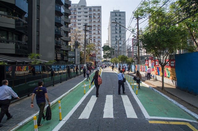 A ONG Cidade Ativa trabalha com active design — conceito que usa o urbanismo para combater o sedentarismo. Foto: Divulgação.