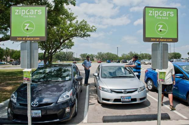 Como usuários de aplicativos as pessoas até seguem dentro de um carro, mas não cogitam mais a posse como antes. Foto: Zipcar.