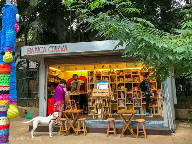 Banca Curva reúne publicações e trabalhos de artistas independentes em São Paulo. Foto: Brunela Nunes.