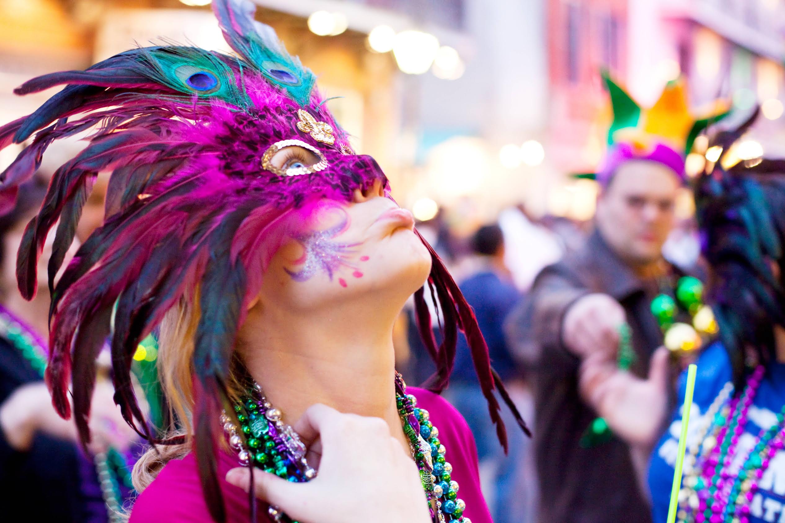  Carnaval (Mardi Gras) em New Orleans. Foto: ShutterStock.