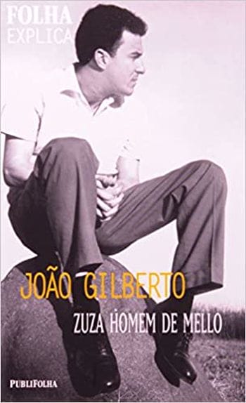 Capa de livro sobre João Gilberto.