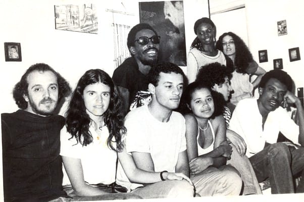 Itamar Assumpção e a Banda Isca de Polícia na década de 80 em São Paulo. Foto: Divulgação.