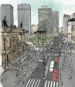 Manual de Desenho Urbano e Obras Viárias. Imagem: Divulgação.