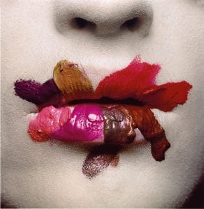 Mouth (for L’Oréal), New York, 1986. Foto: Irving Penn / Divulgação / IMS.