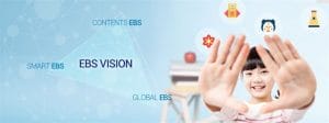 Vinheta da EBS (Korean Education Broadcastin System), a maior rede de TV educativa da Coreia do Sul.
