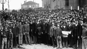 Uma das exigências do levante de trabalhadores, durante a greve de 1917, foi a ampliação e a fiscalização dos preços das feiras livres, Foto: Domínio Público.