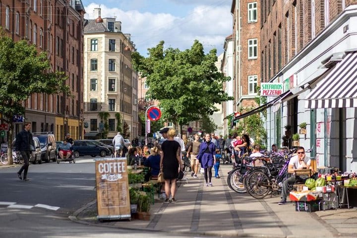 Nørrebro, bairro da capital dinamarquesa considerado completo em atrativos e boa vizinhança. Foto: Oliver Foerstner / Shutterstock. 